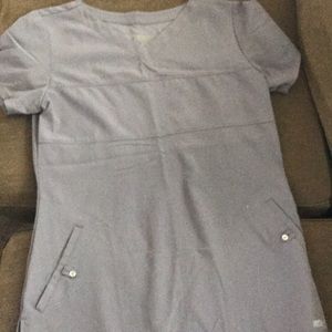 Gently worn greys anatomy signature scrub top